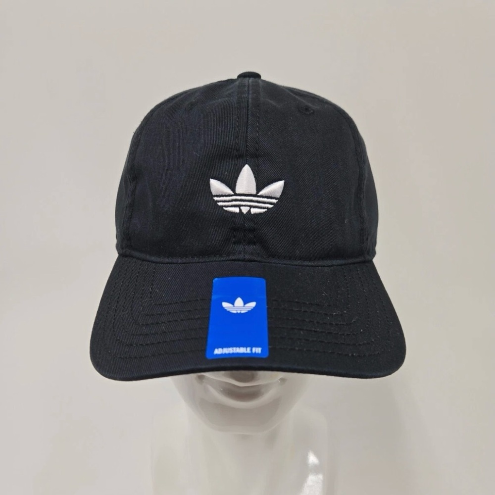 Adidas Trefoil Retro Black Baseball Cap Hat